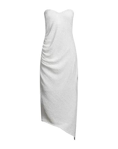 Off white Knitted Midi dress