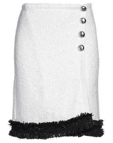 Off white Knitted Mini skirt