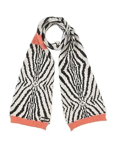 Off white Knitted Scarves and foulards