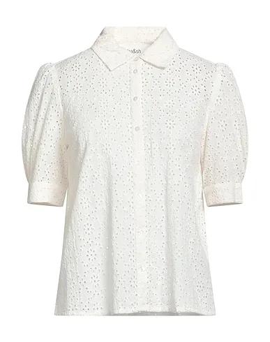 Off white Lace Lace shirts & blouses