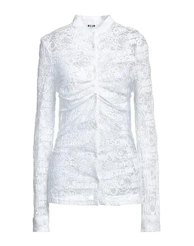 Off white Lace Lace shirts & blouses