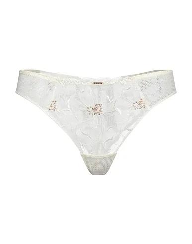 Off white Lace Thongs