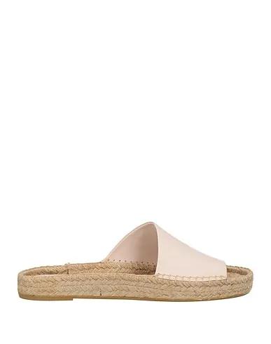 Off white Leather Espadrilles