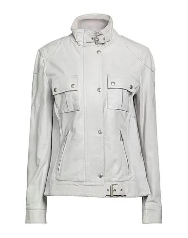 Off white Leather Jacket