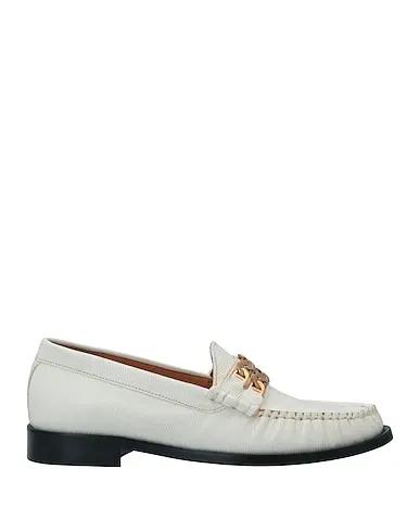 Off white Leather Loafers