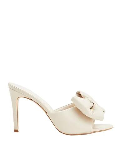 Off white Leather Sandals LEATHER SANDALS
