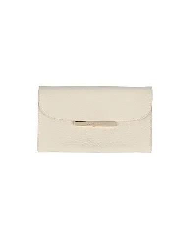Off white Leather Wallet
