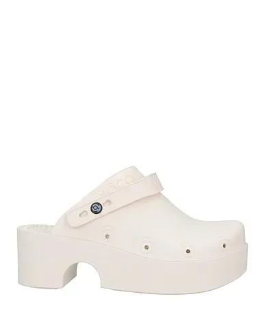 Off white Mules and clogs