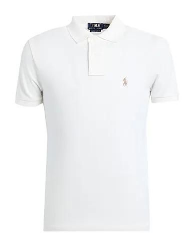 Off white Piqué Polo shirt