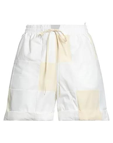 Off white Plain weave Shorts & Bermuda