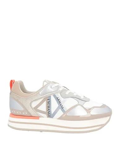 Off white Plain weave Sneakers