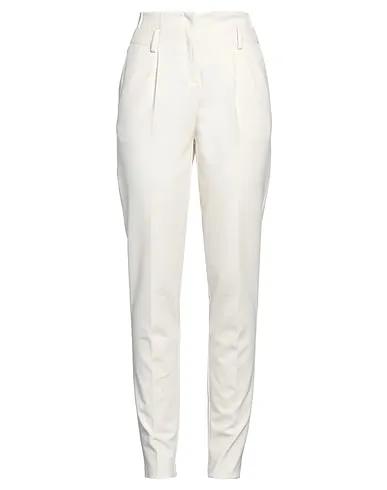 Off white Synthetic fabric Casual pants