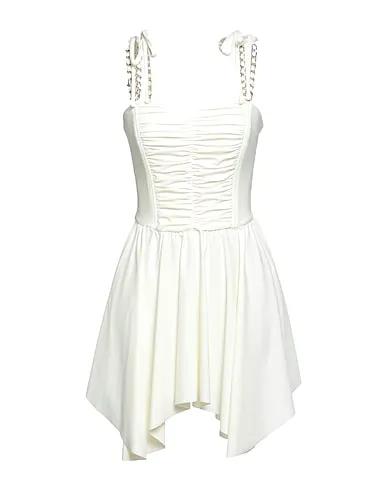 Off white Synthetic fabric Short dress