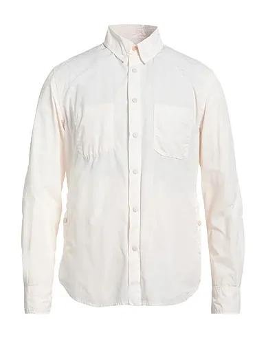 Off white Techno fabric Solid color shirt