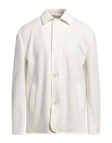 Off white Tweed Full-length jacket