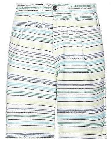 Off white Tweed Shorts & Bermuda