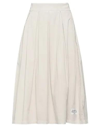 Off white Velvet Midi skirt