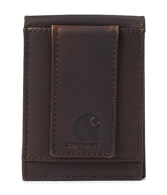 Oil Tan Leather Front Pocket Wallet
