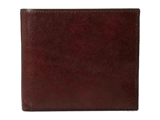 Old Leather Collection - Eight-Pocket Deluxe Executive Wallet w/ Passcase