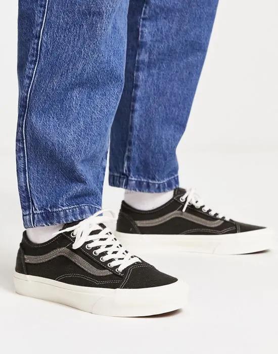 Old Skool Theory tapered sneakers in dark gray