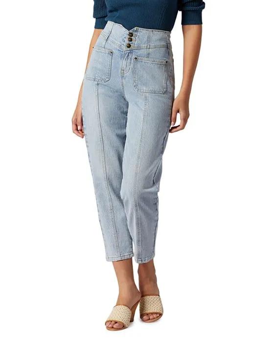 Olivia High Rise Jeans in Laurel Canyon Wash