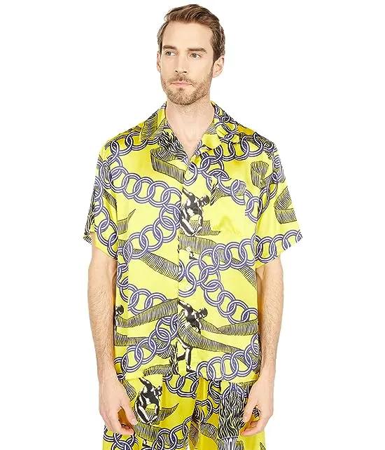 Olympic Hawaiian Silk Shirt