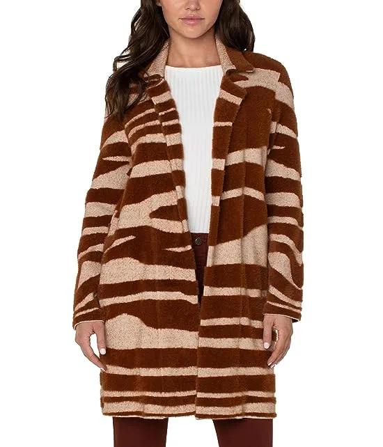 Open Front Coatigan Sweater