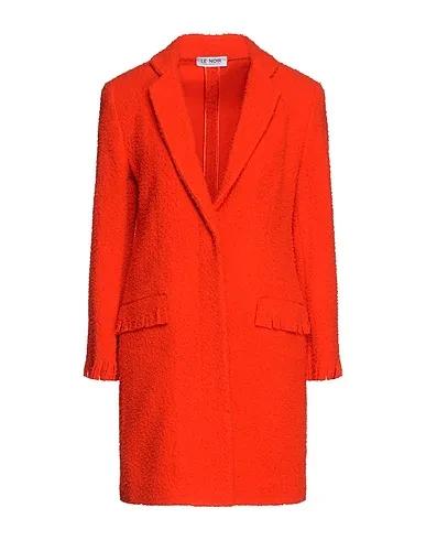 Orange Bouclé Coat