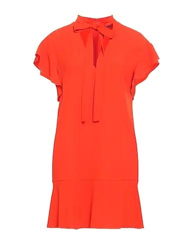 Orange Cady Short dress