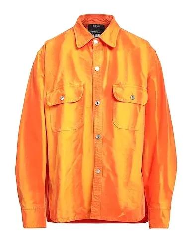 Orange Canvas Solid color shirt