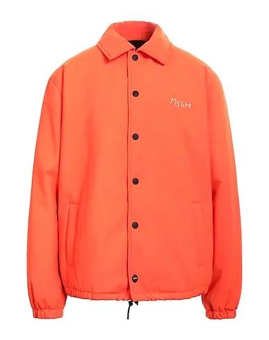Orange Cool wool Jacket