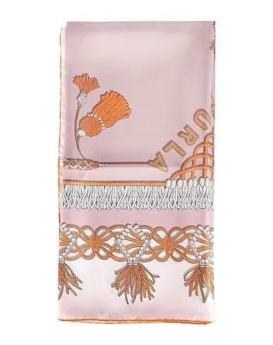 Orange Cotton twill Scarves and foulards