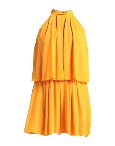 Orange Crêpe Jumpsuit/one piece