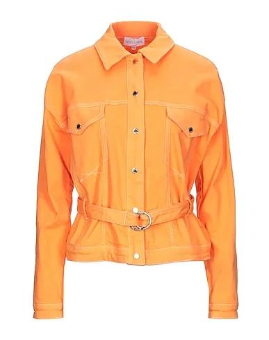 Orange Denim Denim jacket