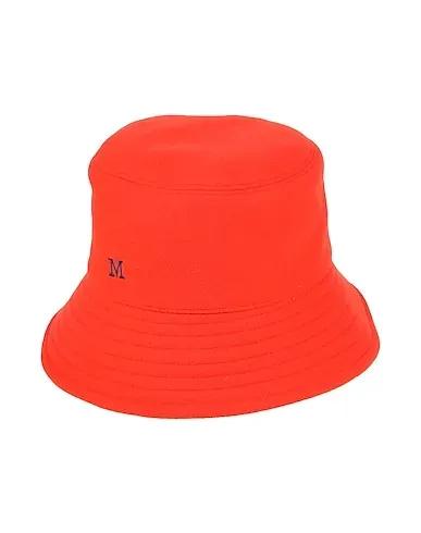 Orange Flannel Hat
