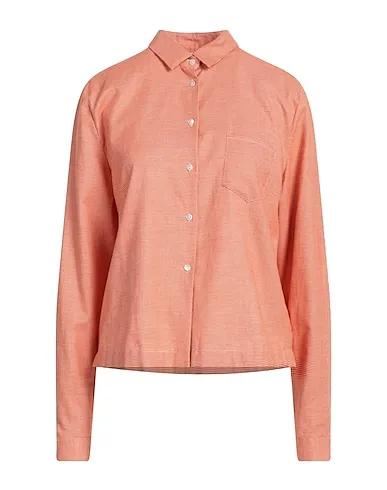 Orange Flannel Patterned shirts & blouses