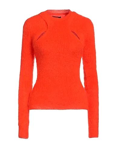 Orange Flannel Sweater