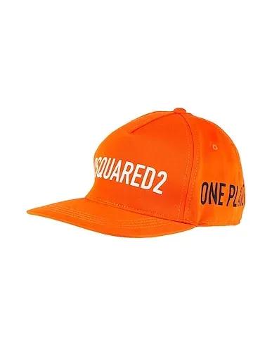 Orange Gabardine Hat