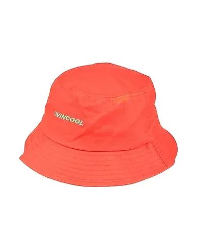 Orange Gabardine Hat