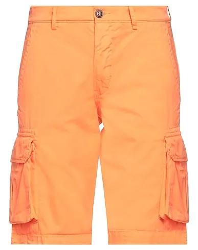 Orange Gabardine Shorts & Bermuda