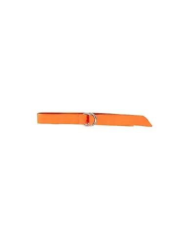 Orange Grosgrain Fabric belt