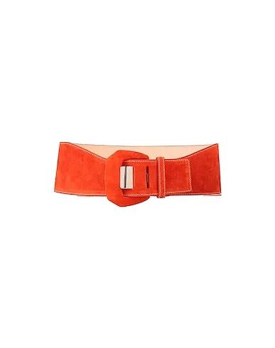 Orange High-waist belt