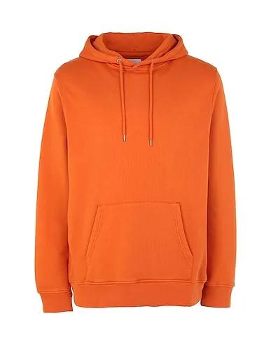 Orange Hooded sweatshirt