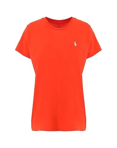 Orange Jersey Basic T-shirt COTTON JERSEY CREWNECK TEE
