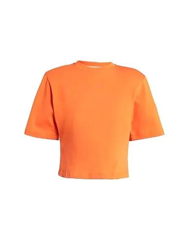 Orange Jersey Basic T-shirt T-SHIRT IN COTONE