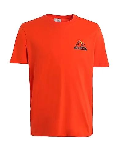 Orange Jersey Basic T-shirt