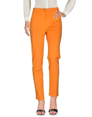 Orange Jersey Casual pants