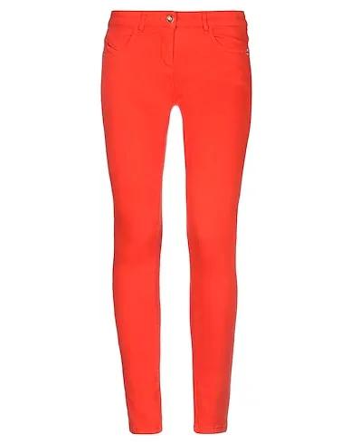Orange Jersey Denim pants