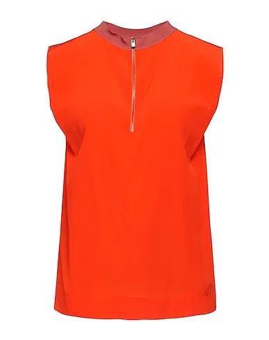 Orange Jersey Silk top
