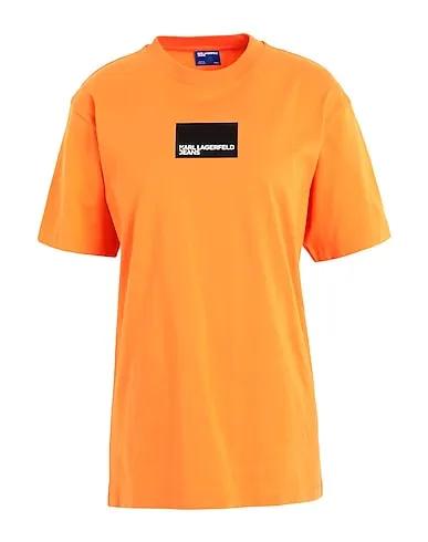 Orange Jersey T-shirt KLJ REGULAR SSLV LOGO TEE
